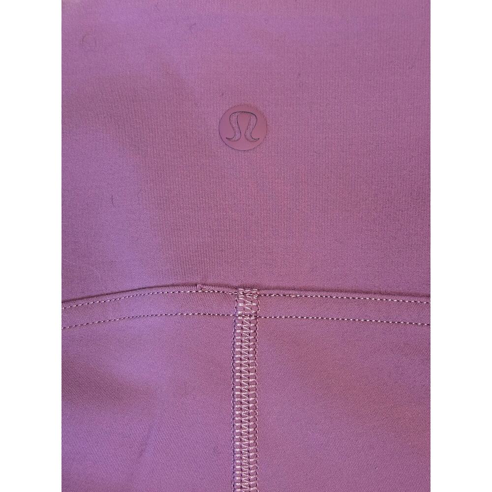 Lululemon InStill High Rise Tight 25” Vintage Plum Leggings Est Size 8 - Picture 2 of 5